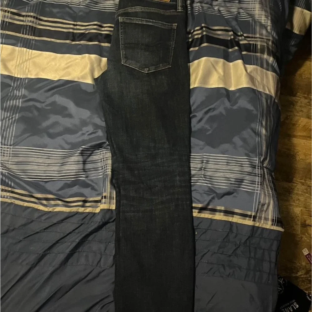 Like new American Eagle jeggings. Blue. - Picture 2 of 2